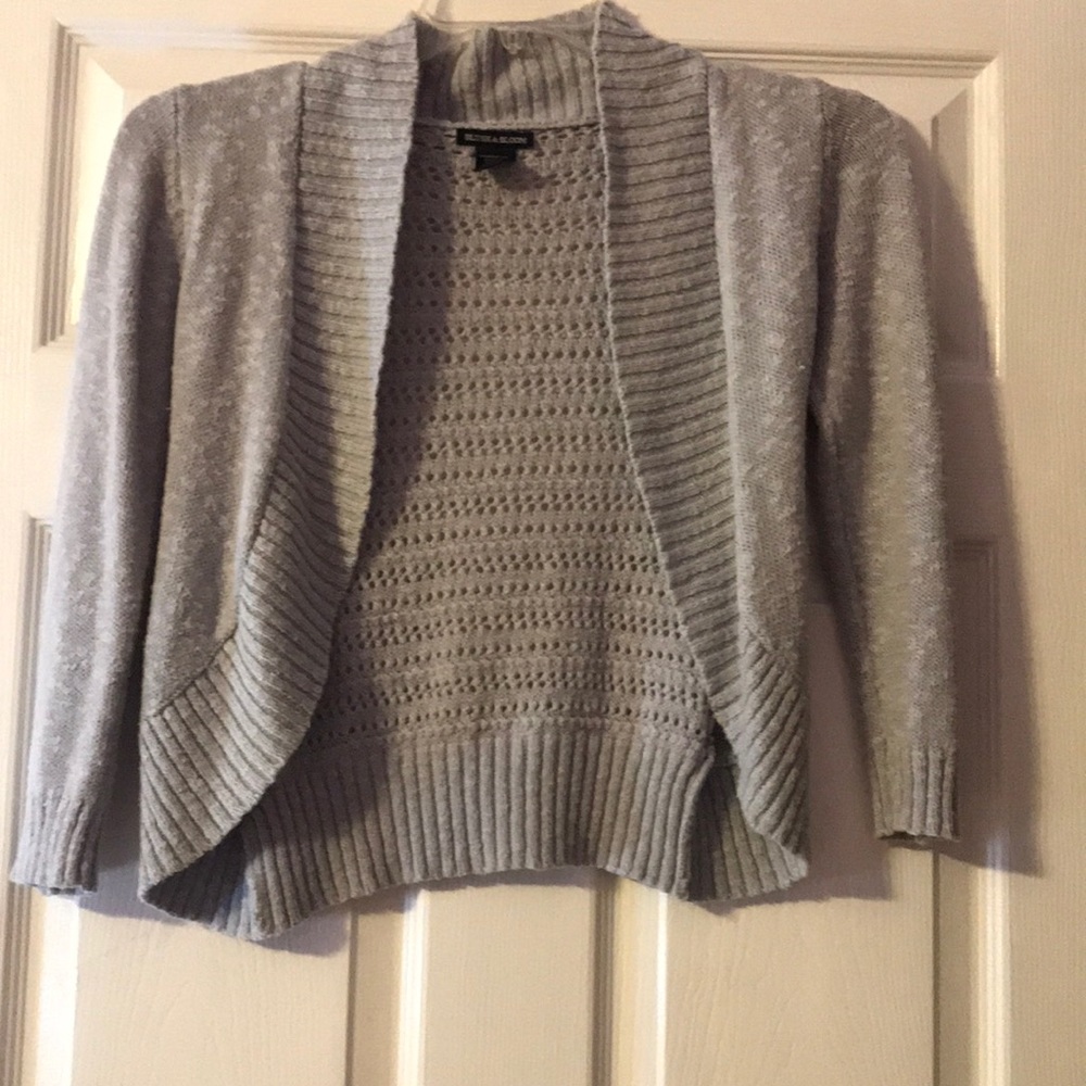 A Grey Sweater !